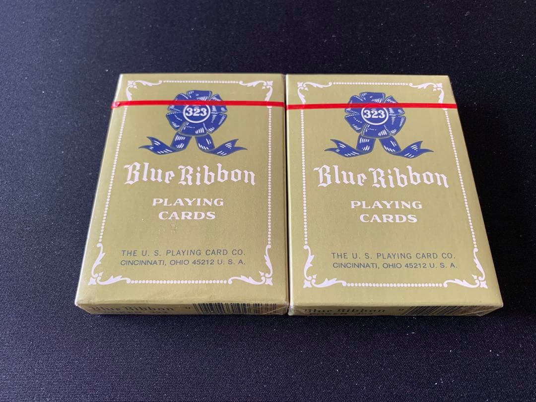 新品未開封 Blue Ribbon 赤 2個 オールドデック