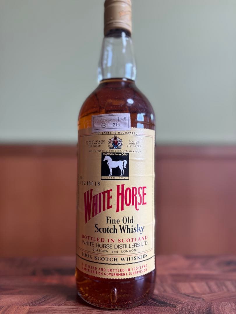 WHITE HORSE スコッチウイスキー 特級 216 古酒