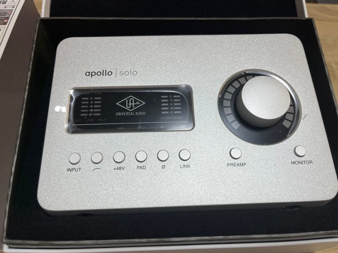 DTM・DAW UniversalAudio Apollo Solo Thunderbolt 3