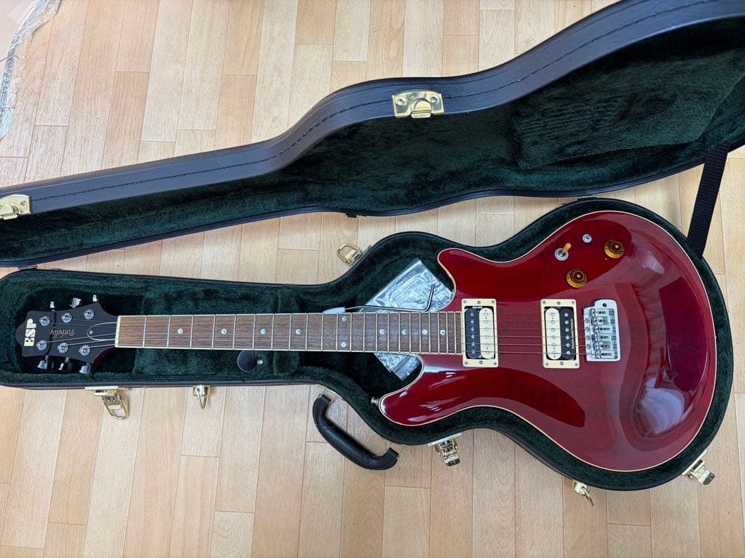 【希少、美品】ESP potbelly TR 専用ハードケース付き