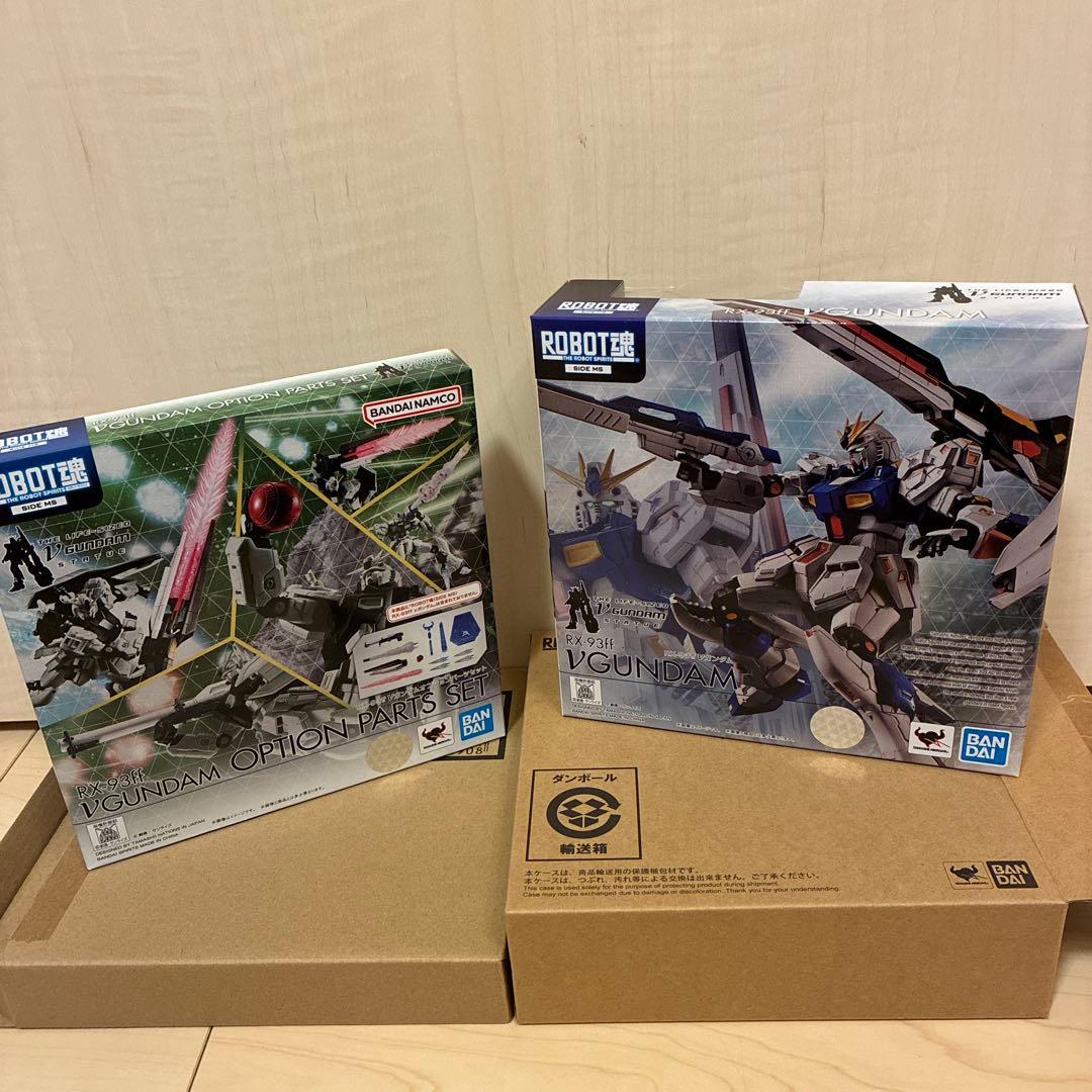 BANDAI ROBOT魂 νガンダム & オプションパーツ