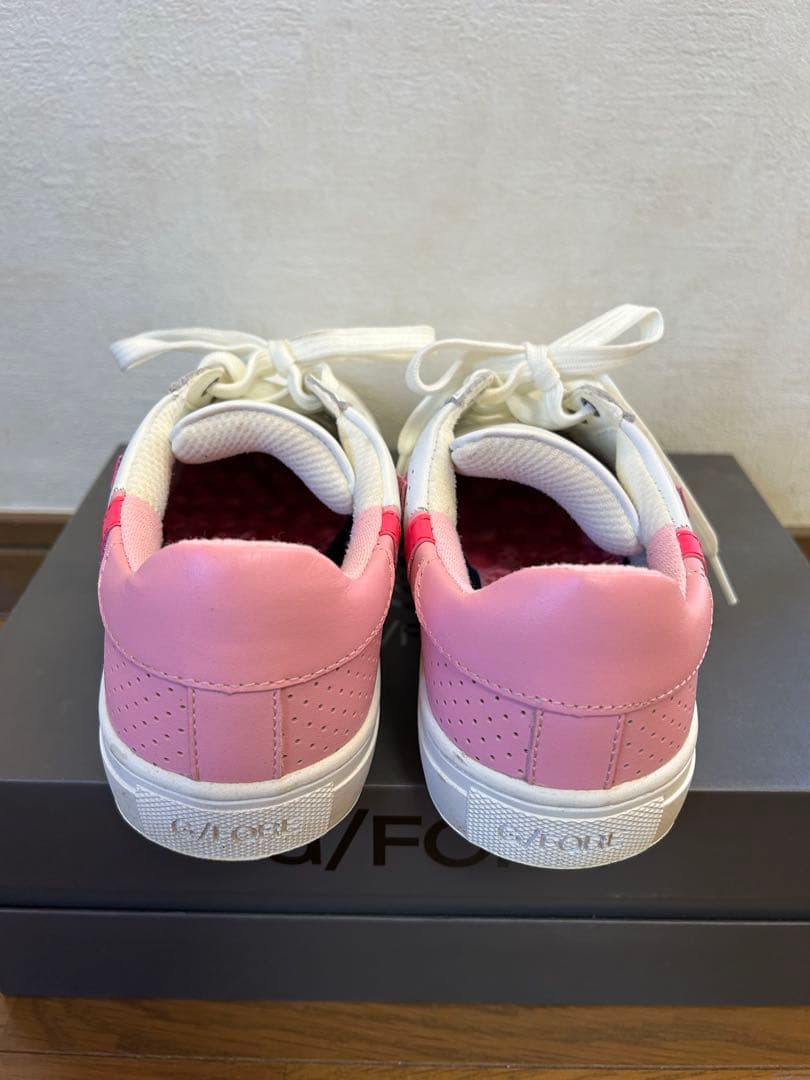 G/FORE スニーカー 23cm ホワイト/ピンク
