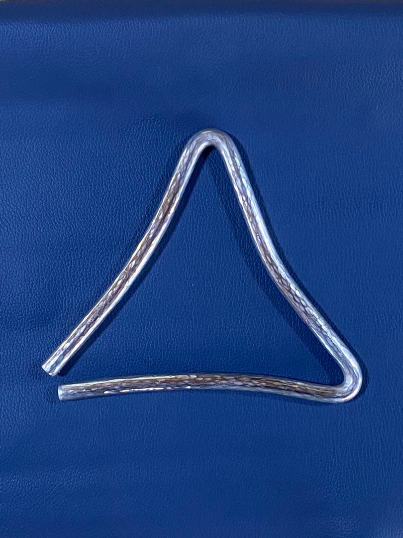 トライアングル 自作 洋白製10mm×16cm