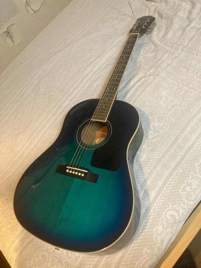 お値下げ！　Epiphone アコギ AJ-220S/TL グラデーションブルー