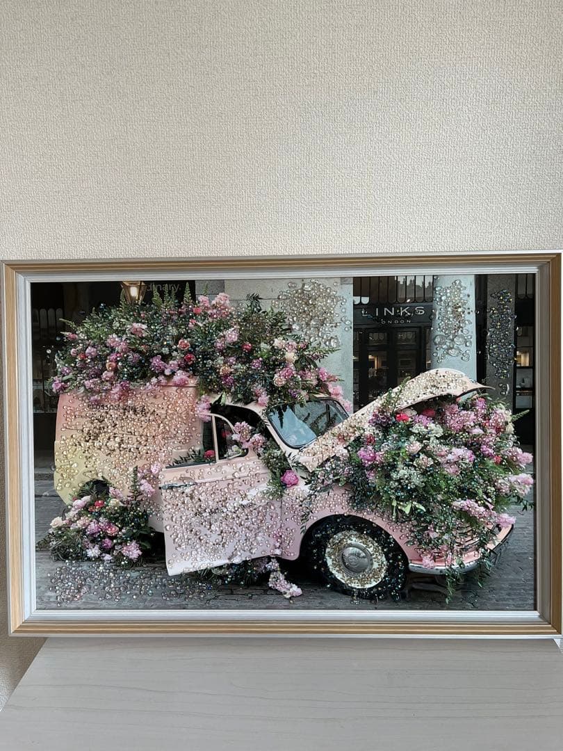 クリスタルアート　ピクチャー　水晶絵