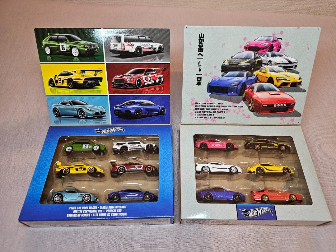 合計235 台のミニカー