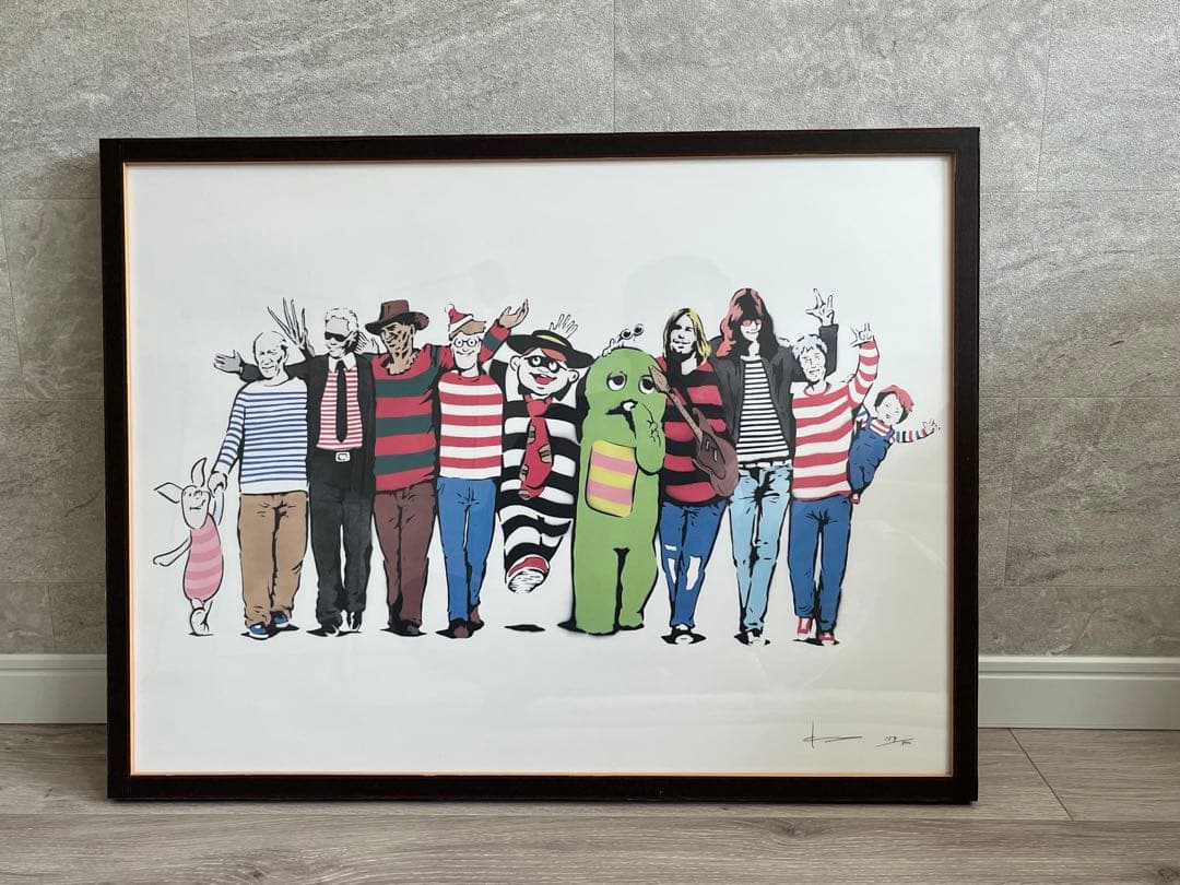 kurry NO BORDER 11 MEN ポスター アート