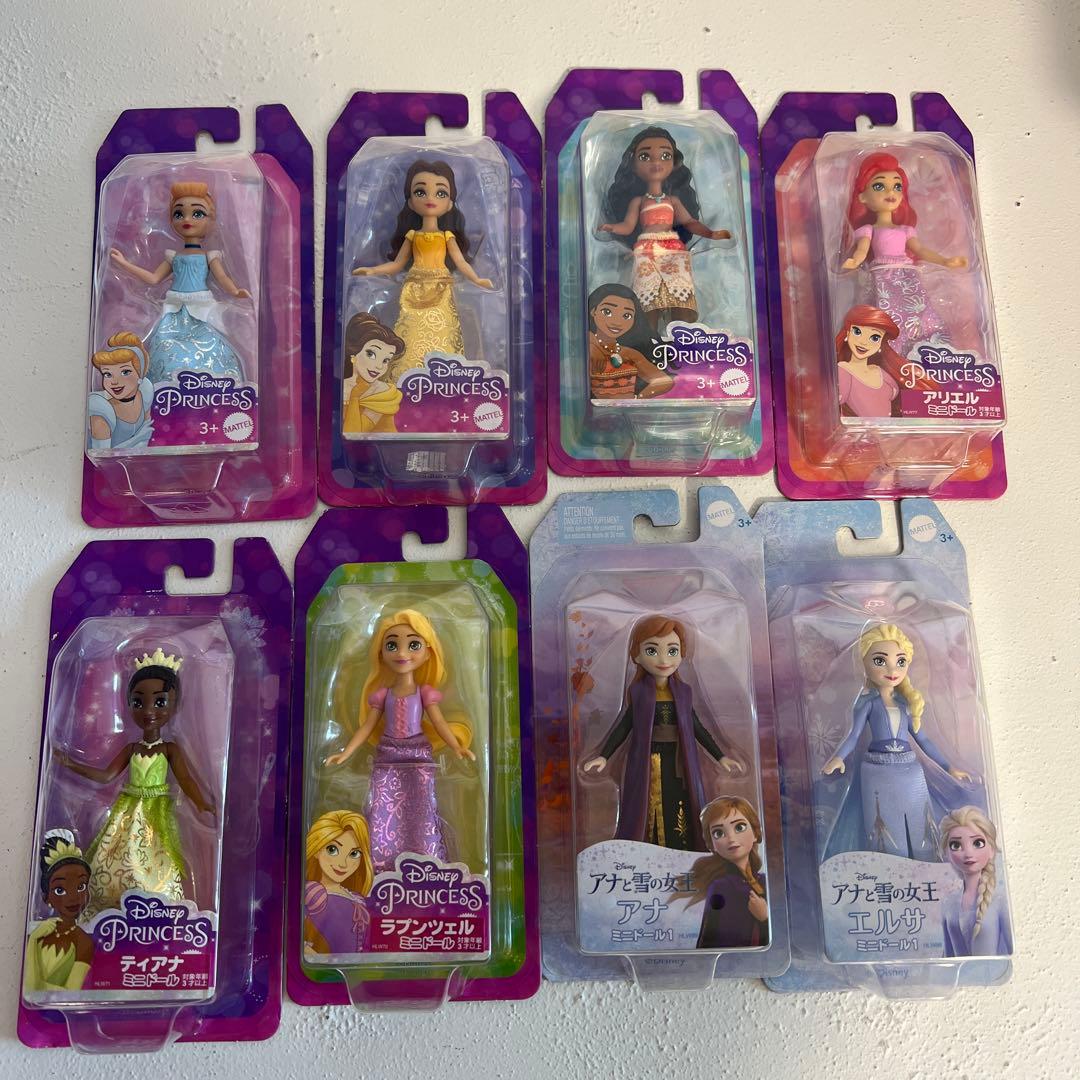 マテル　プリンセスミニドール　ディズニープリンセス