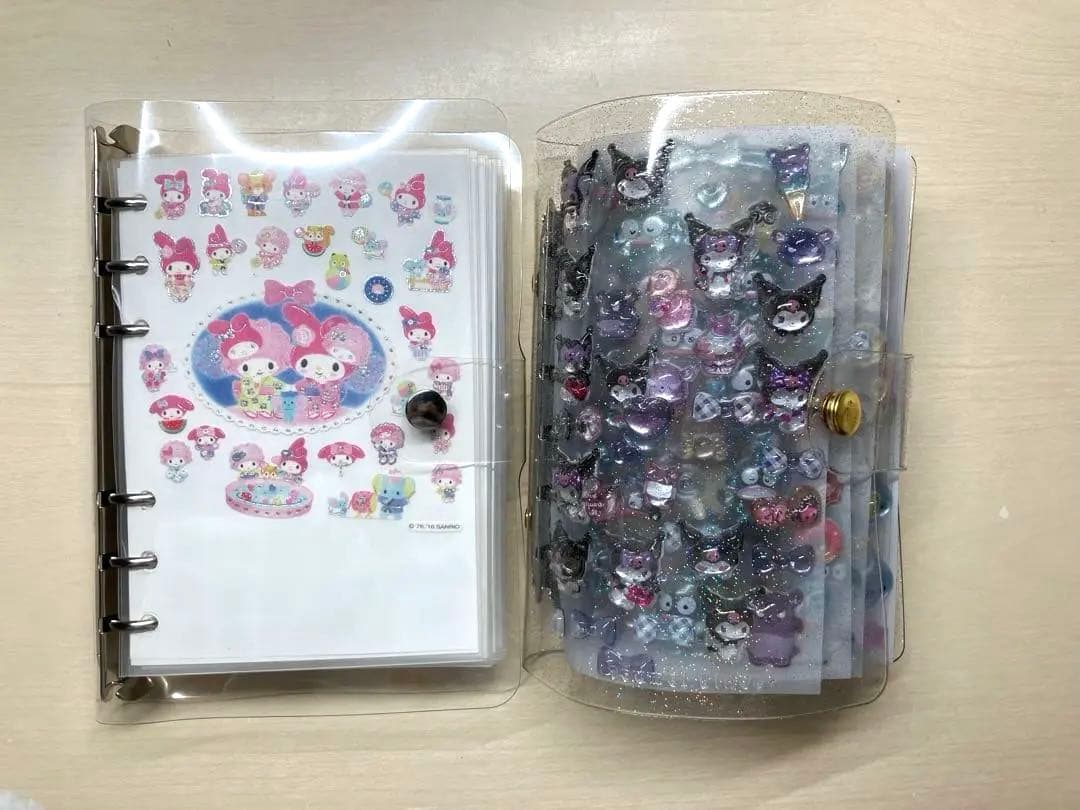 シール帳　ボンボンドロップシール　キャラクターシールコレクションブック