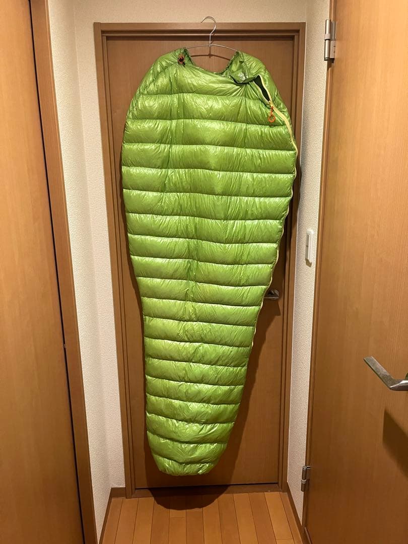 【ほぼ未使用】AEGISMAXシュラフ MINI Mサイズ／グリーン