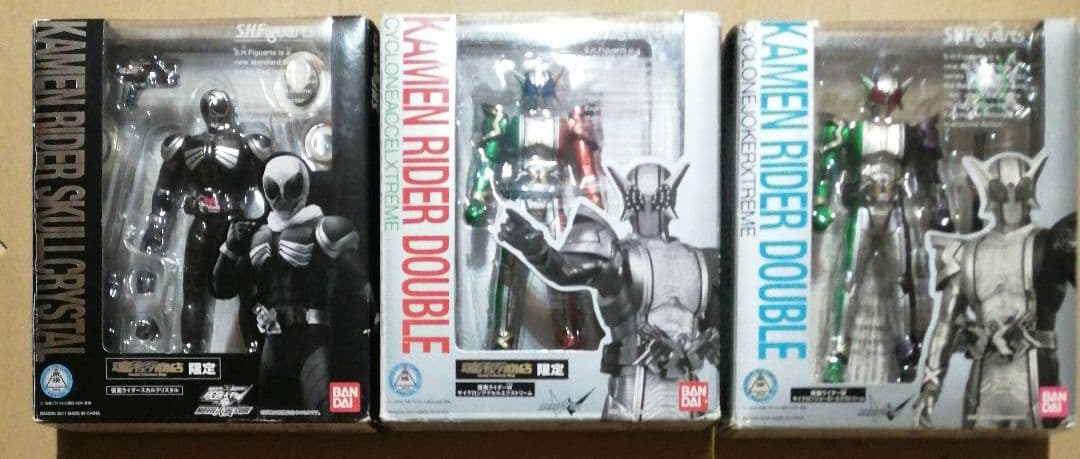 s.h.figuarts仮面ライダーダブル　３体セット