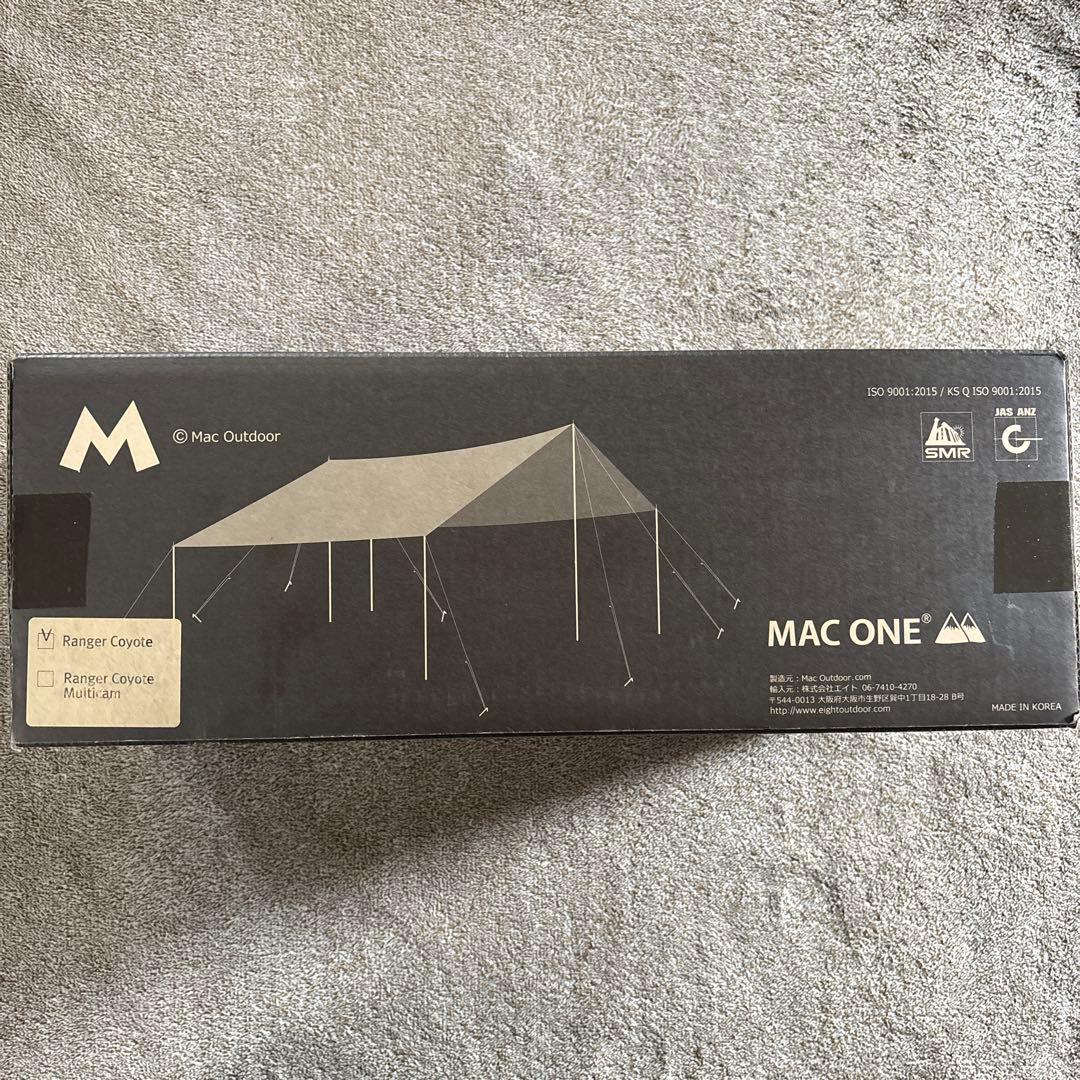 テント・タープ MAC ONE Recta tarp L Ranger Coyote