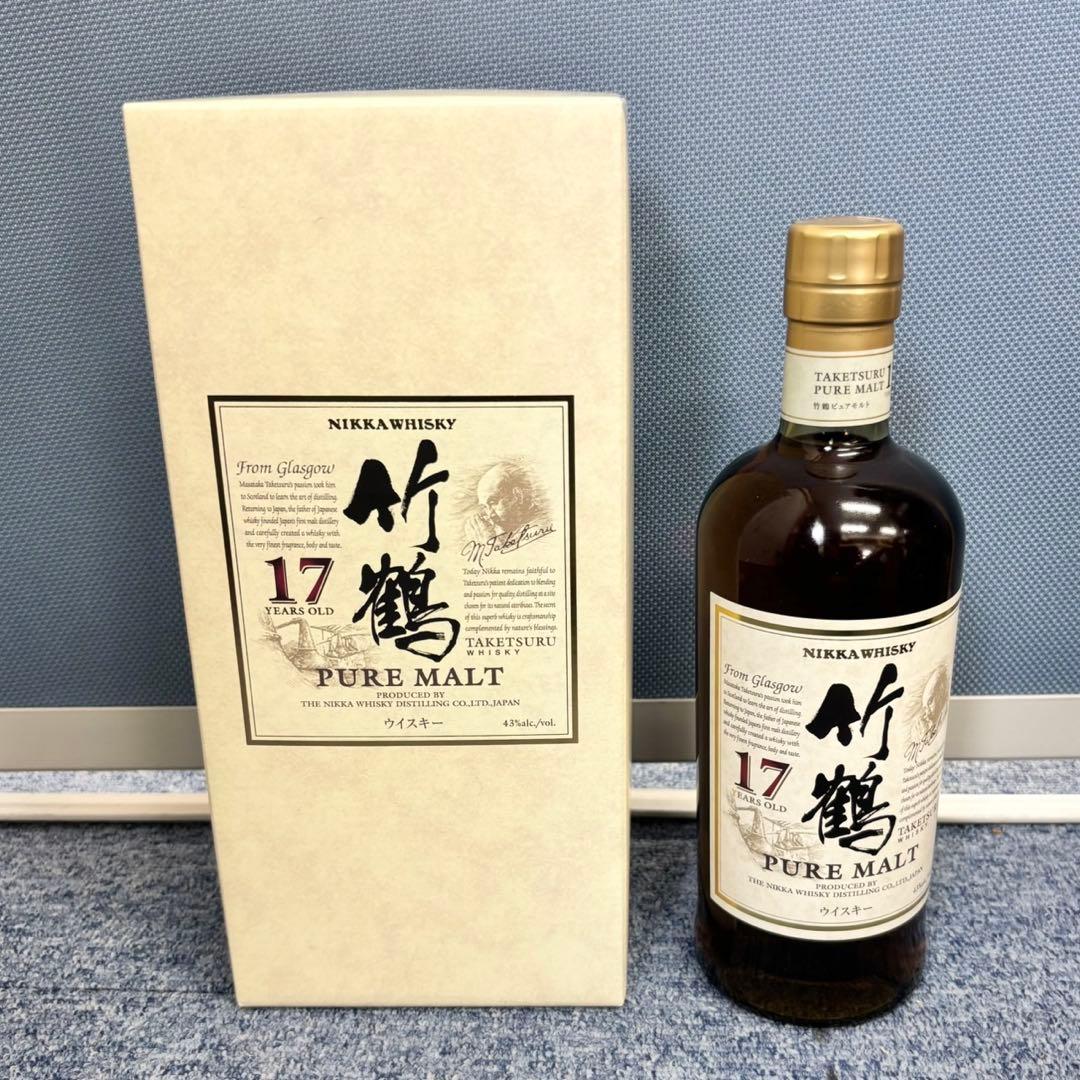 NIKKA WHISKY 竹鶴 17年 ピュアモルトウイスキー　1464