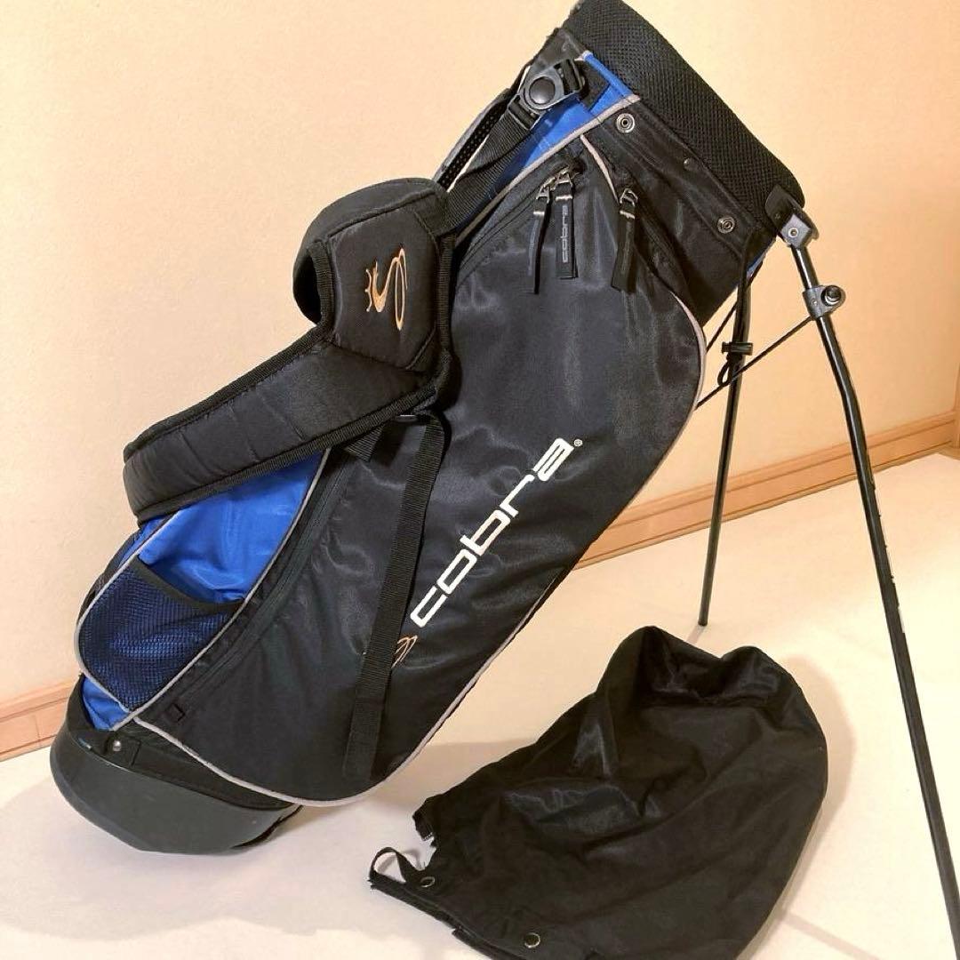 【ゆなパパ】COBRA　スタンドキャディバッグ ゴルフ 自立可 メンズ