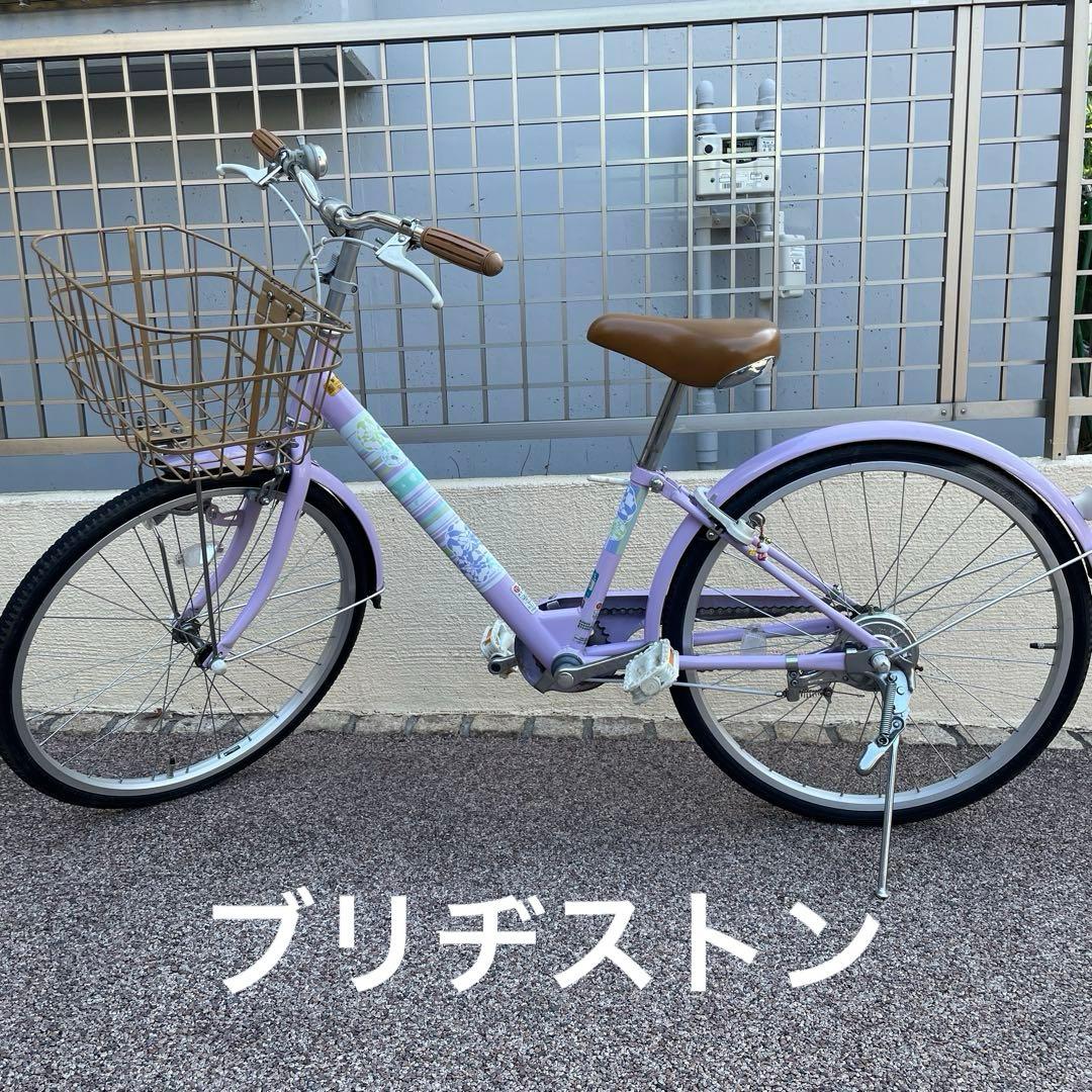 【手渡し限定】ブリヂストン　エコパル・モカ　22インチ　女の子　自転車