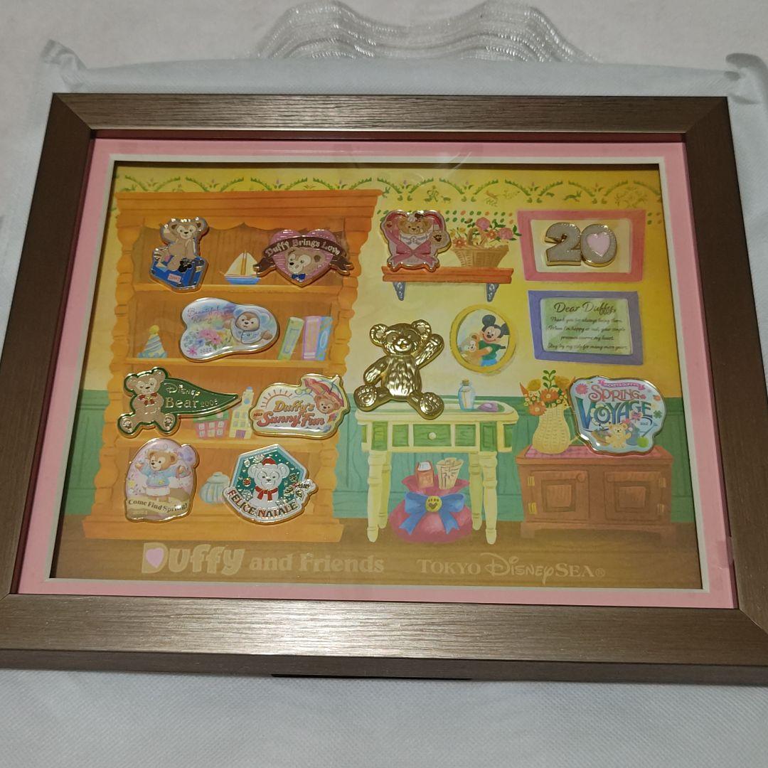 ダッフィー＆フレンズ 20周年 ピンバッジ セット