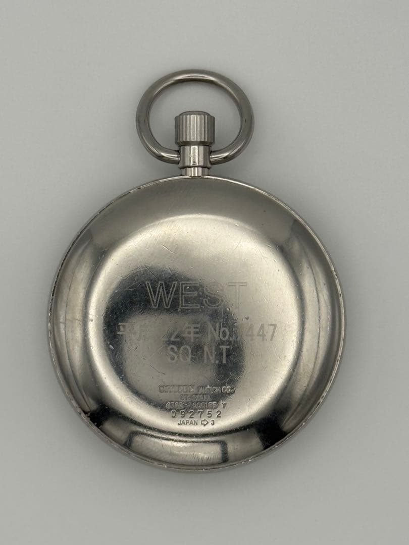 y*m様 CITIZEN JR 懐中時計　3 訳あり