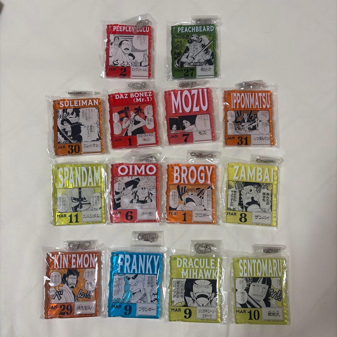 ワンピース BASE SHOP一番くじ　アクリルプロックチャーム