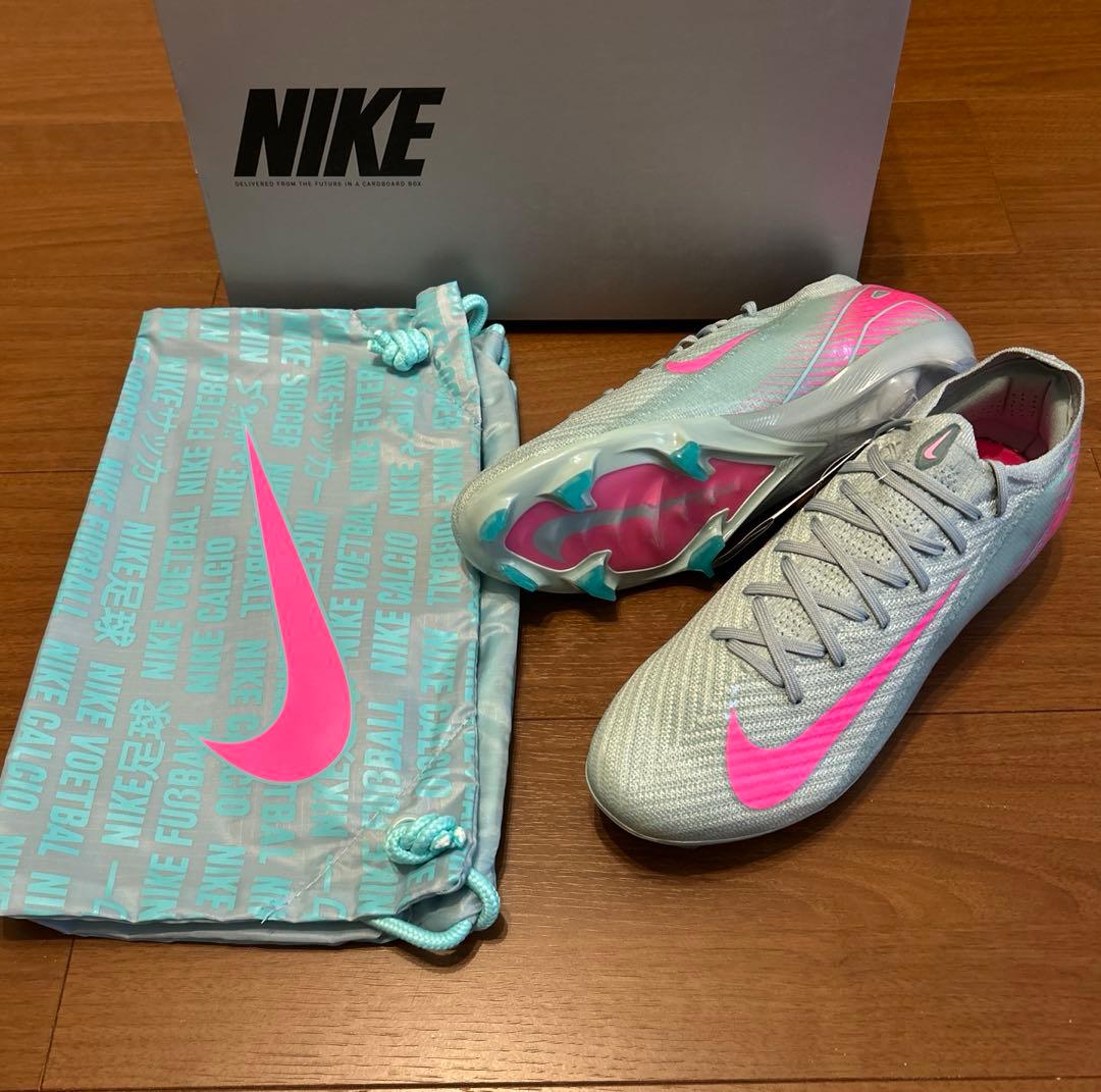 【新品未使用】NIKE ZM MERCURIALVAPOR16ELITEFG灰①