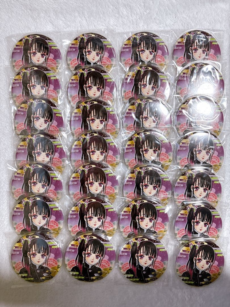 鬼滅の刃 コレクション缶バッジ 第5弾 栗花落カナヲ 28個