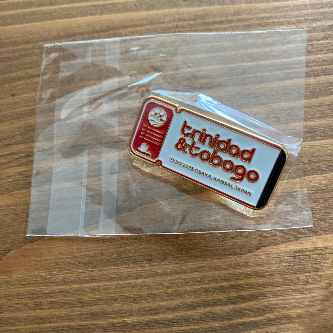 大阪万博　トリニダード・トバゴ共和国　ピンバッジ（非売品）