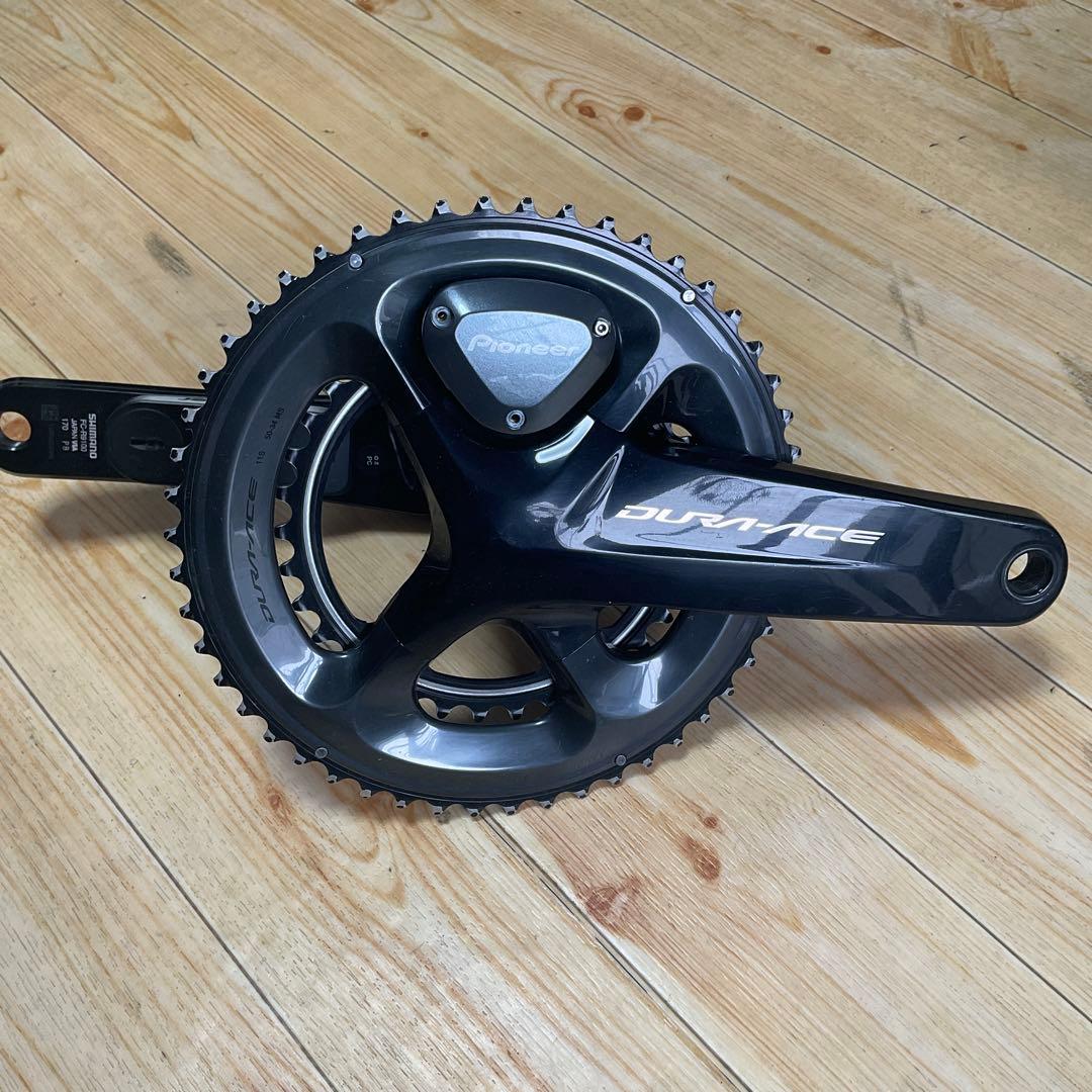 訳あり　DURA-ACE パワーメーター クランクセット FCR9100