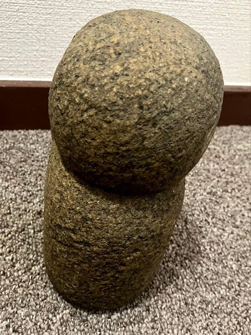 石神彫刻工房　石んこ地蔵　ありがとう　オブジェ