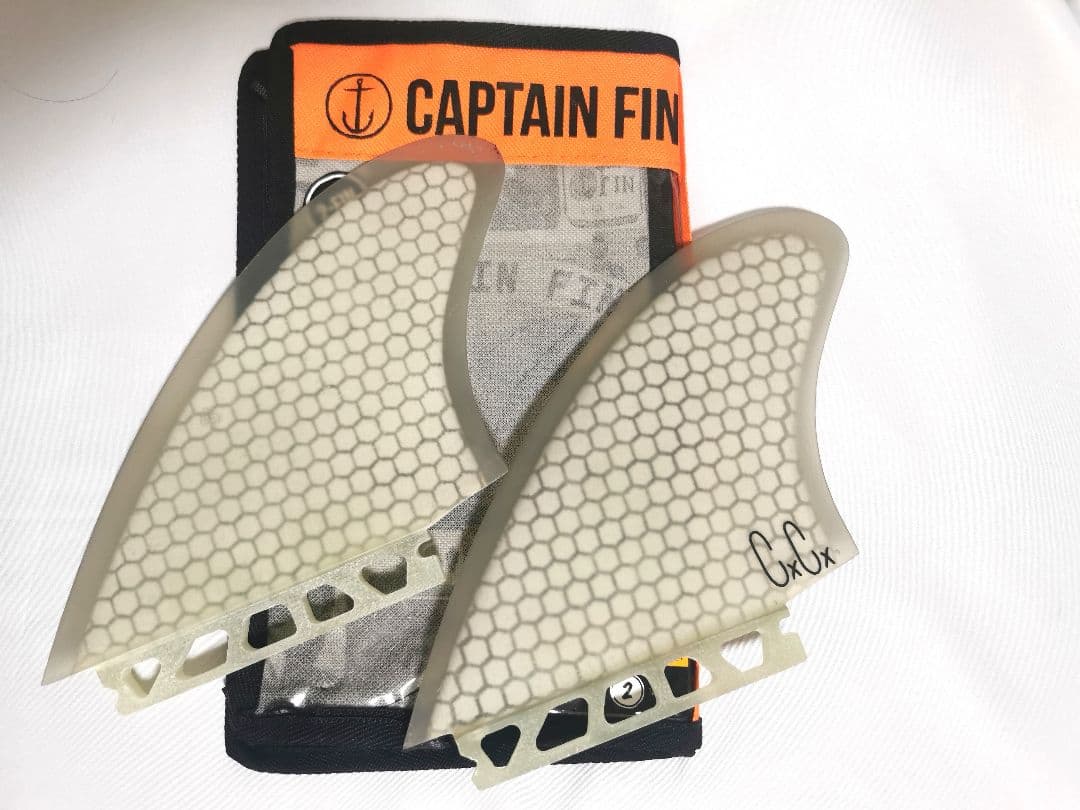 キャプテンフィン クリステンソン ハニカム キール ツインフィン 軽量