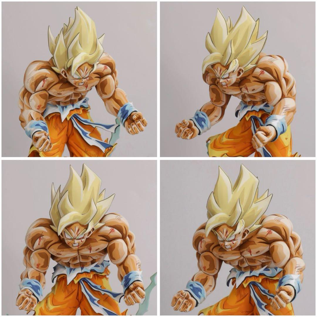 「すべての終わり」ドラゴンボール 超サイヤ人 孫悟空 リペイント 次元彩色