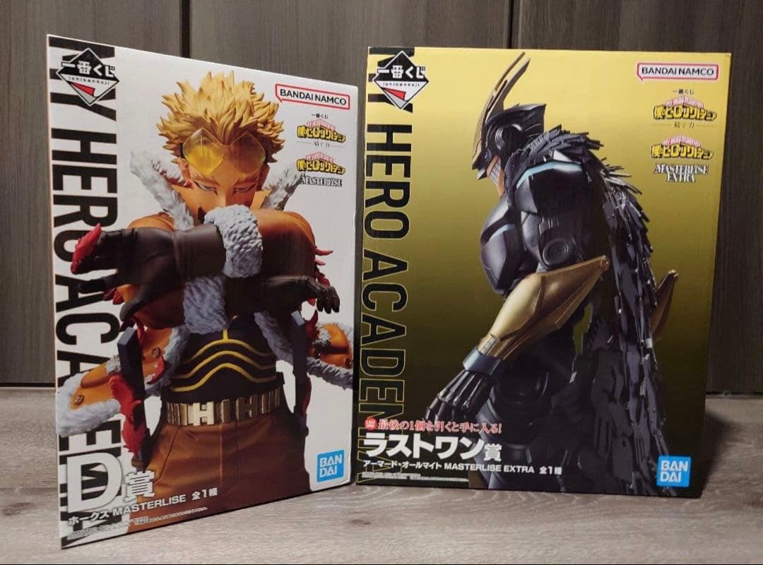 一番くじ 僕のヒーローアカデミア －紡ぐ力－ ラストワン賞＋D賞　2体セット