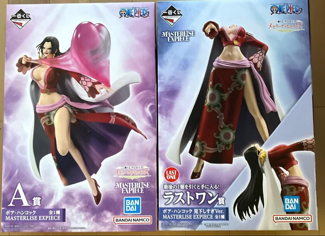 一番くじ ワンピース メモリーオブヒロインズ A賞ラストワン賞 ハンコックセット