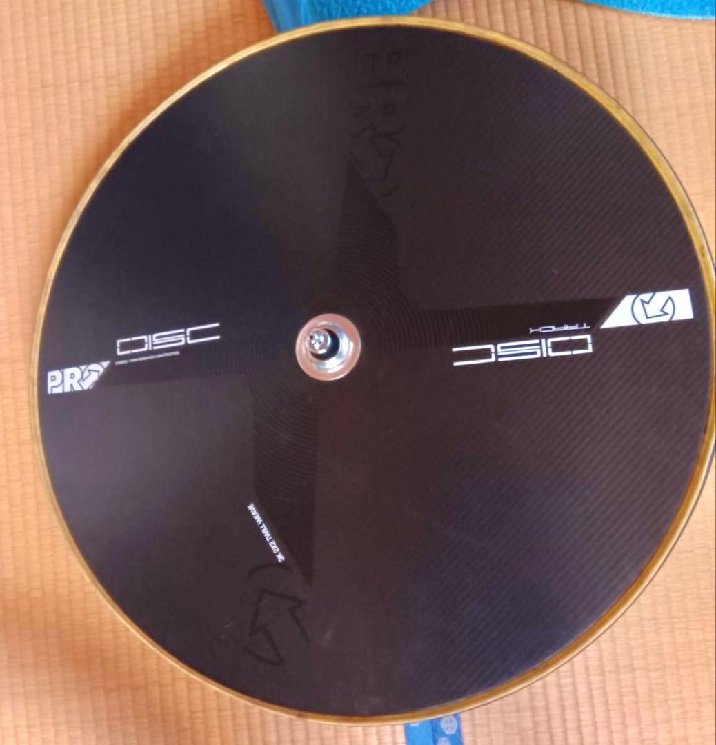 シマノプロ　ディスクホイール　ピスト　カーボン