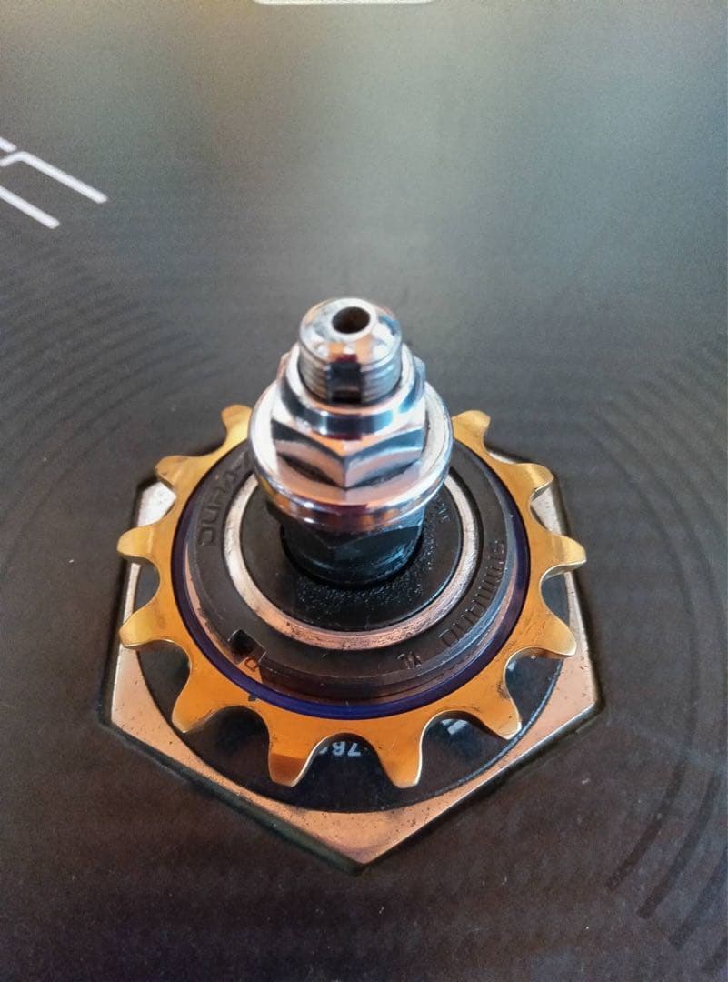 シマノプロ　ディスクホイール　ピスト　カーボン