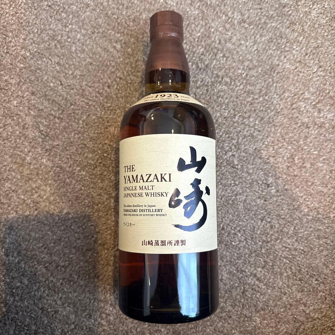 山崎シングルモルトウイスキー 700ml 43% 新品 未開封
