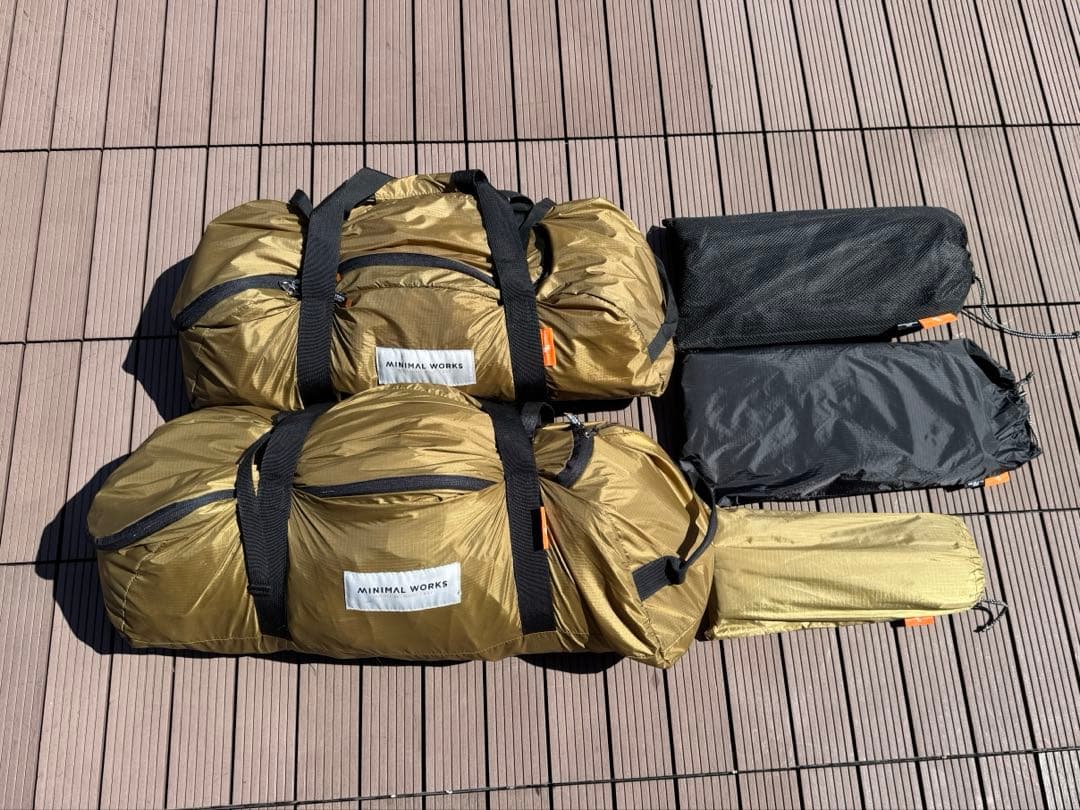 【セットでお得】シェルターG 本体＋ベスティビュール＋α タン ミニマルワークス