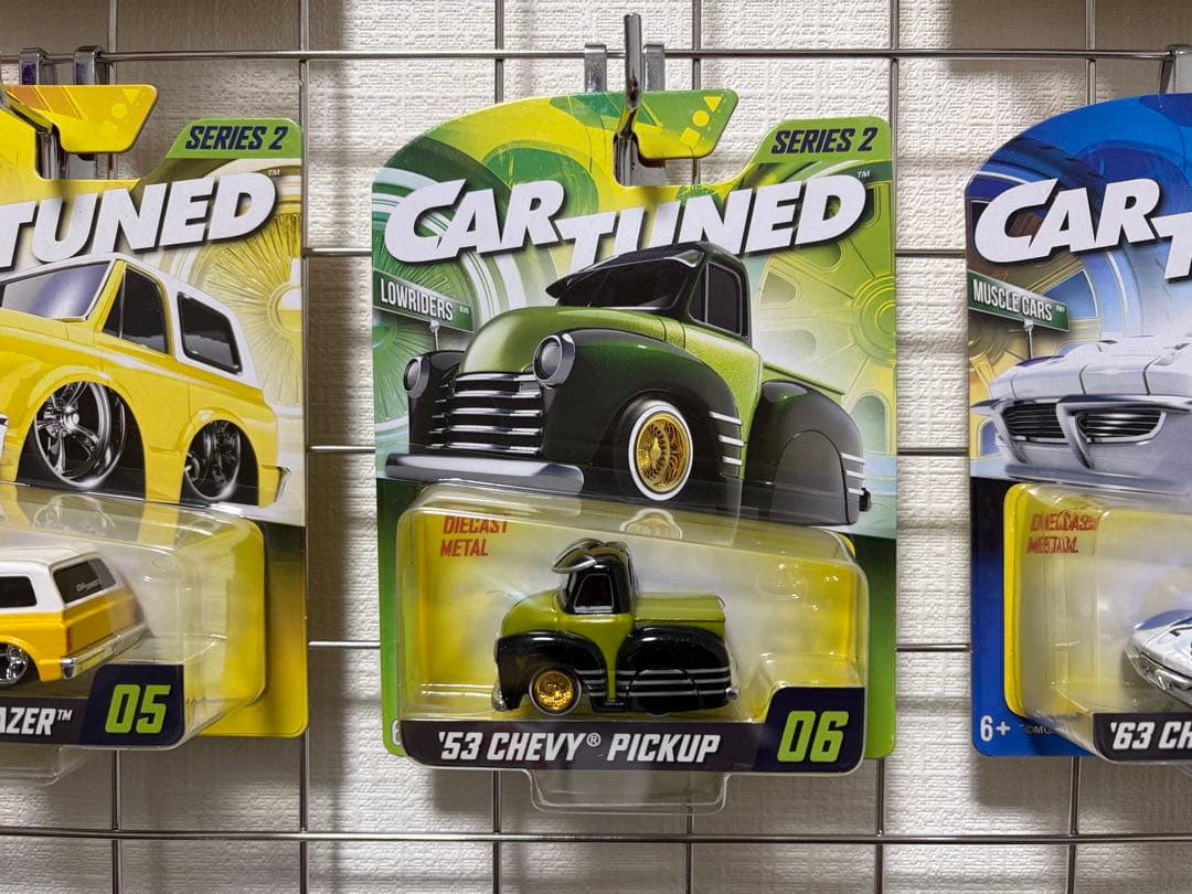 CAR TUNED 1:64 シリーズ2 ミニカー7台セット シボレー