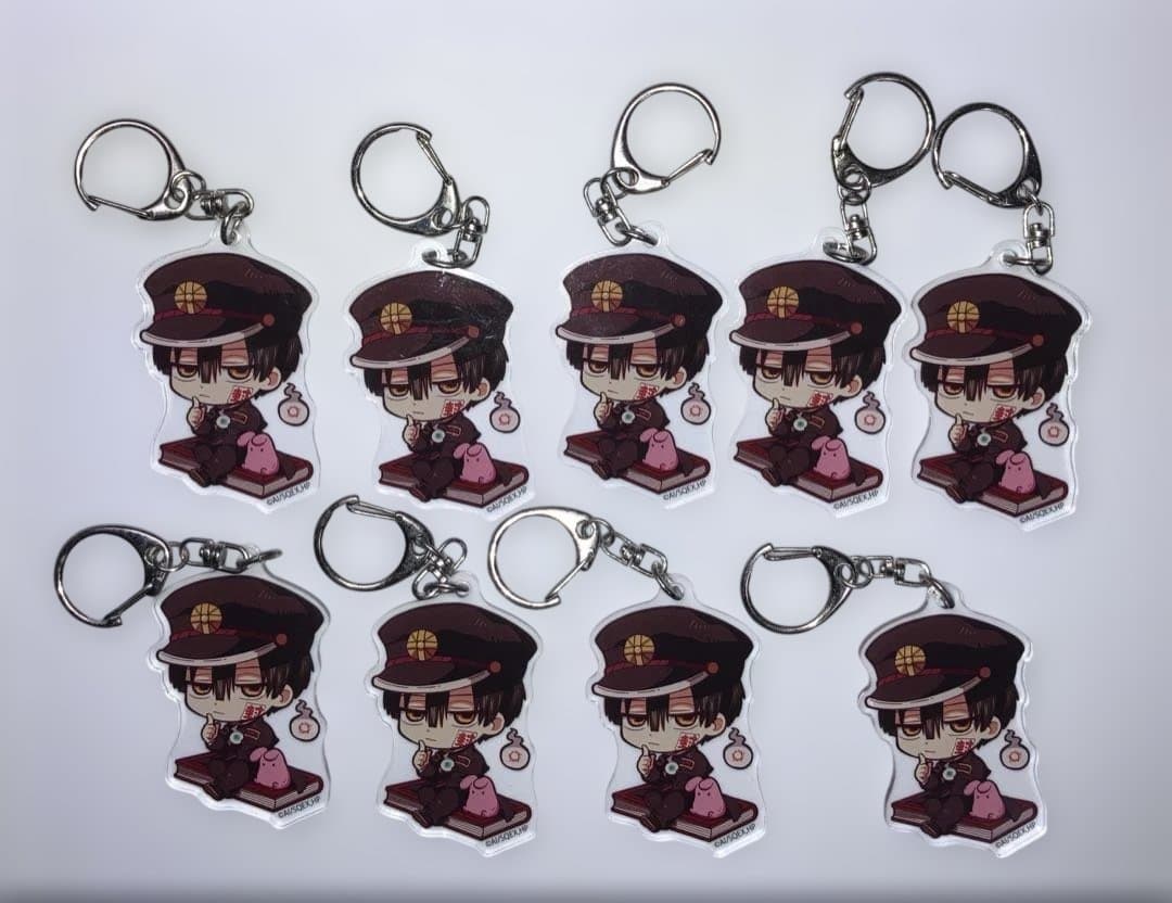 地縛少年花子くん なやむん アクリルキーホルダー　花子くん9個セット