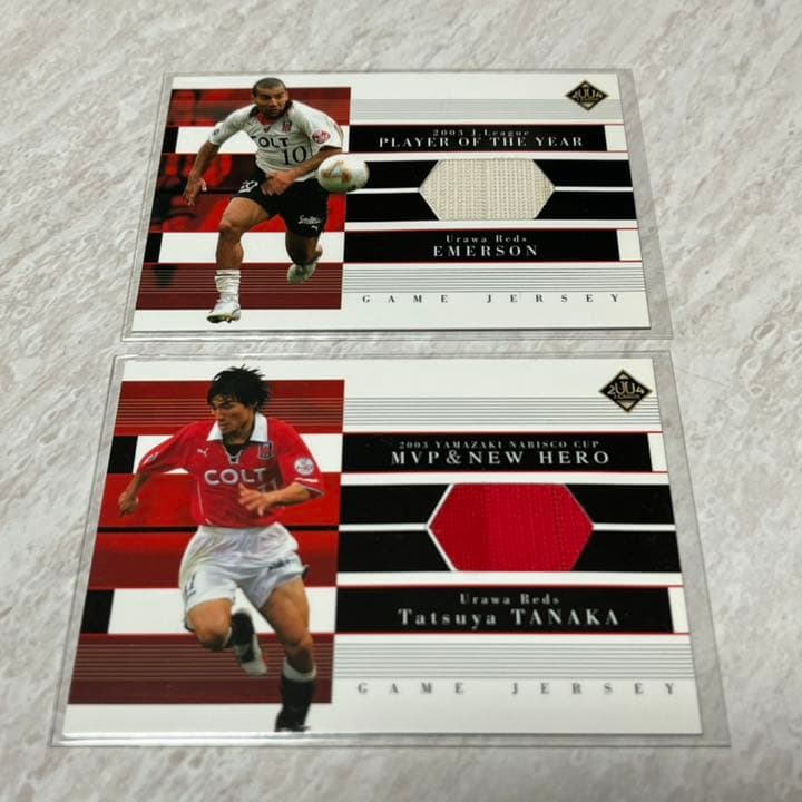 2004Jカード JC1エメルソン・JC4田中達也 浦和レッズ