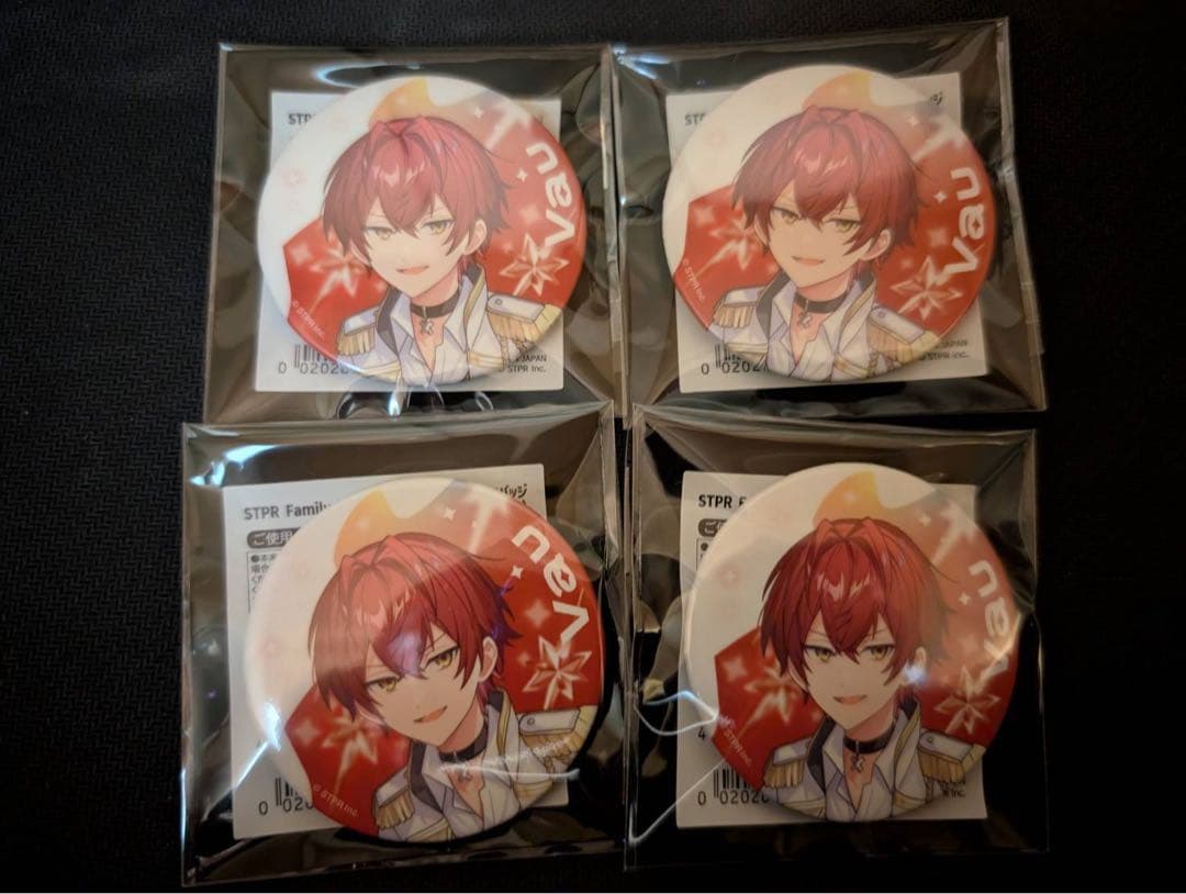 すとふぇす 騎士X ばぁう 缶バッジ 等身 セット