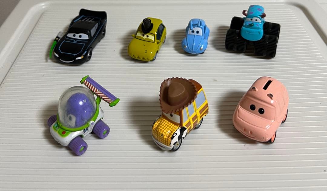 カーズミニカー、 PTフリー、フリック、スターウォーズ、サリー、ウッディー