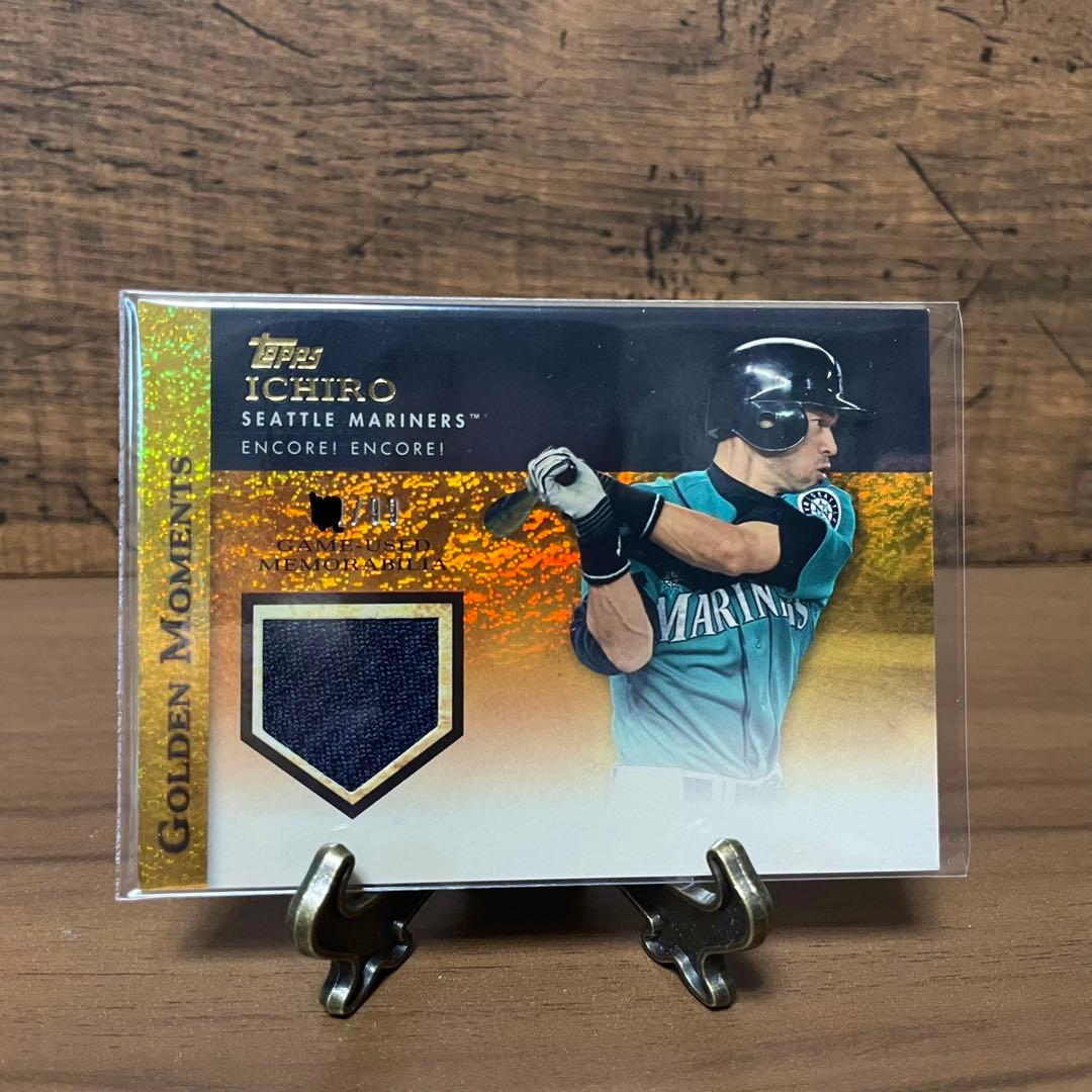 イチロー 世界99枚限定 2012 ゴールデンメモリーズ ジャージ カード