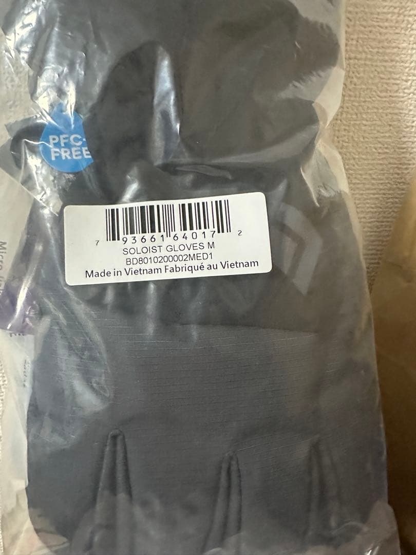  ソロイストグローブ Mサイズ ブラック