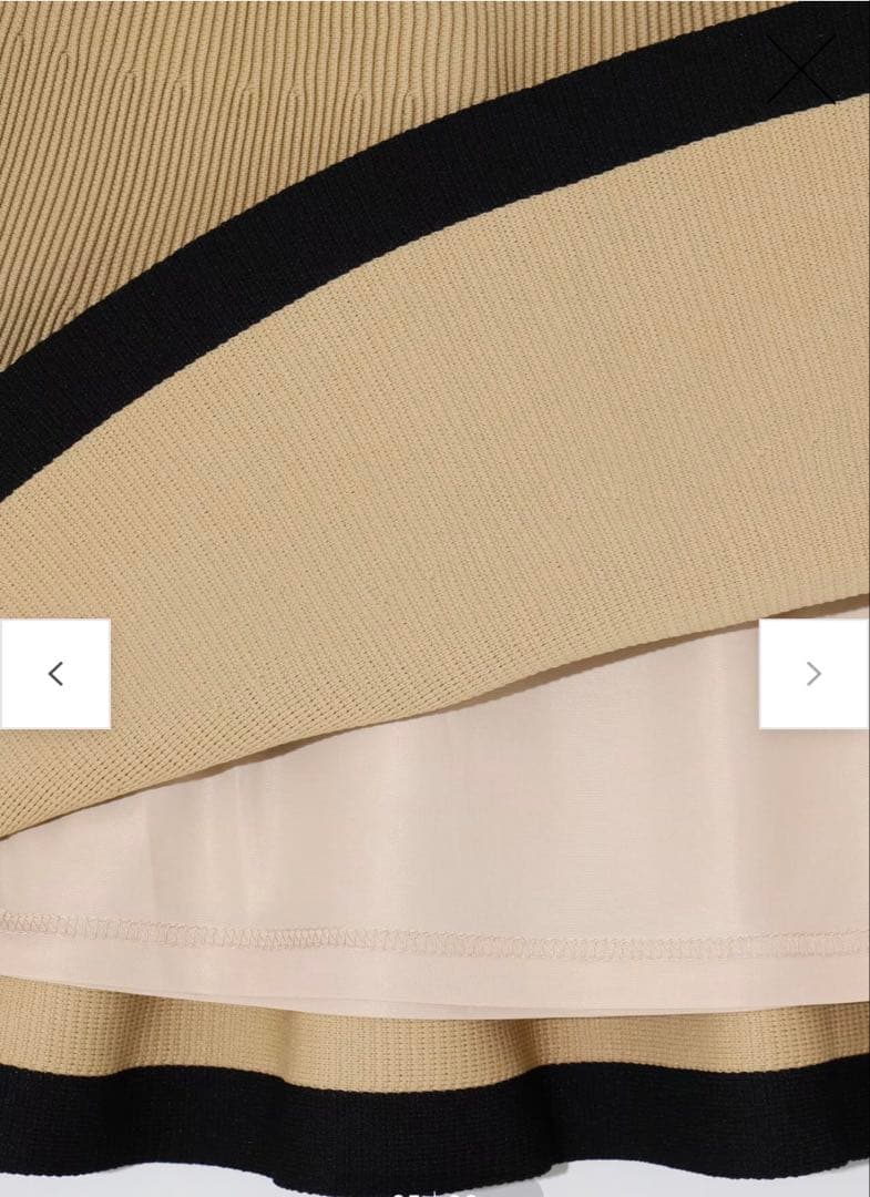 セントアンドリュース　レディースゴルフウェア　スカート　ベージュ