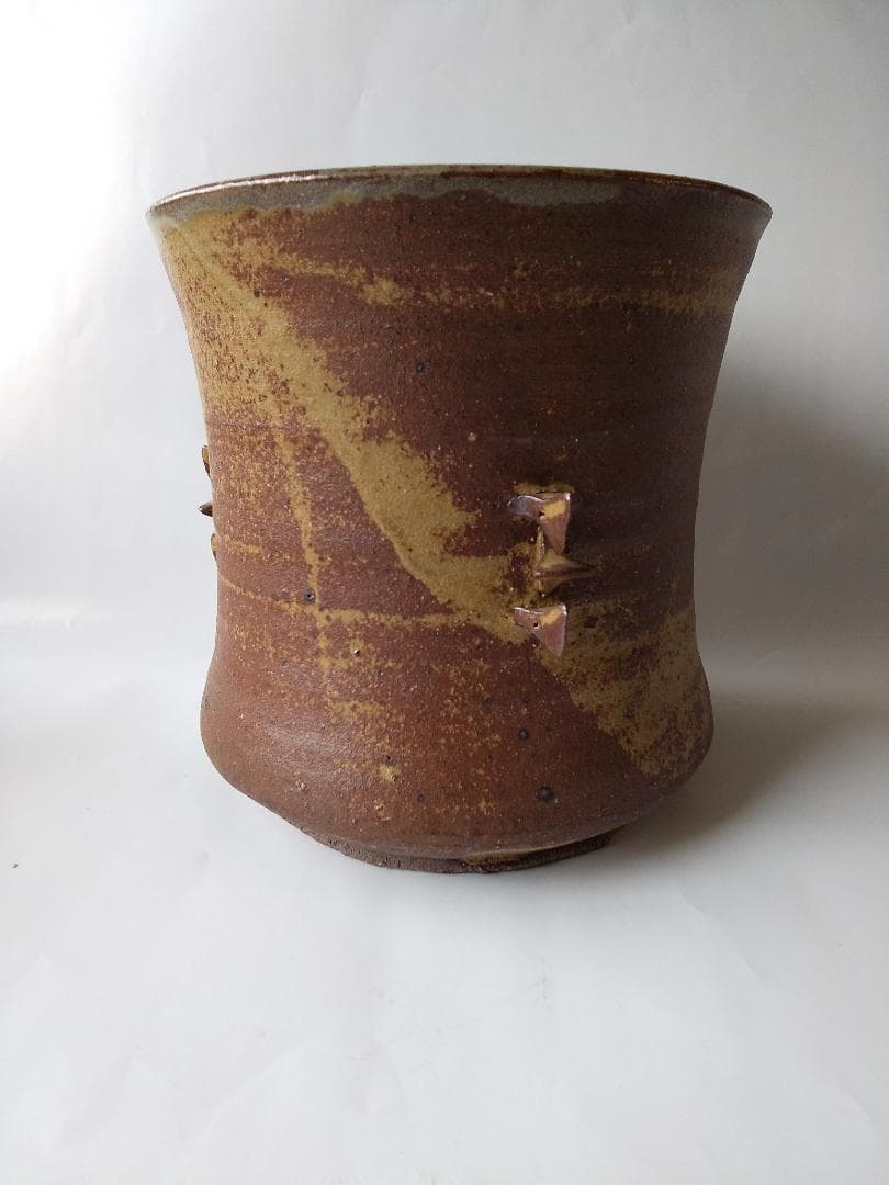 水指 小糸焼 飛騨小糸窯 長倉三朗 作 共箱 栞 茶道具 茶器 逸品 美品 です