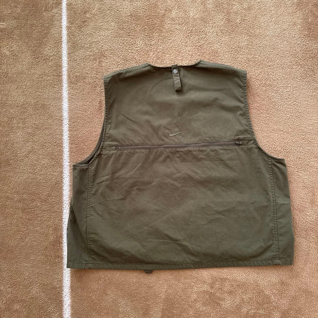 NIKEフィッシングベスト オリーブ