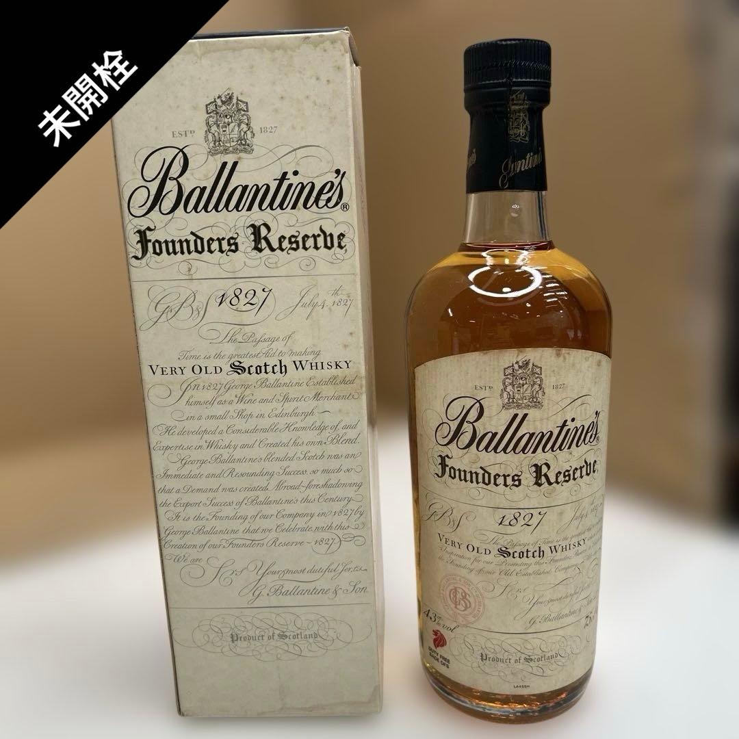 6540【未開栓】Ballantine's Founders Reserve