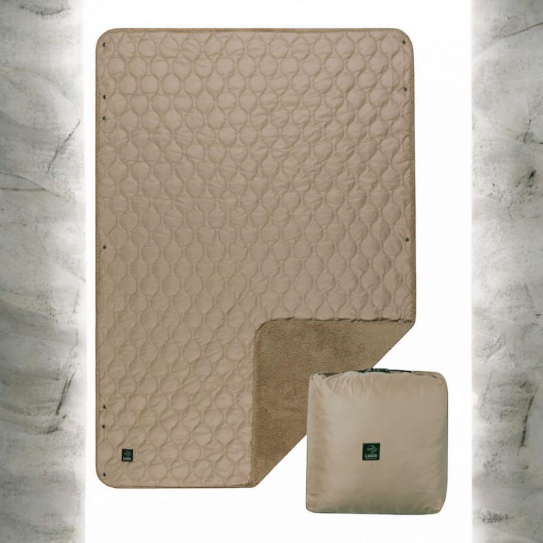 新品　LUGH魔法瓶ブランケット(6層/グラフェン) / Sサイズ　ウォルナット