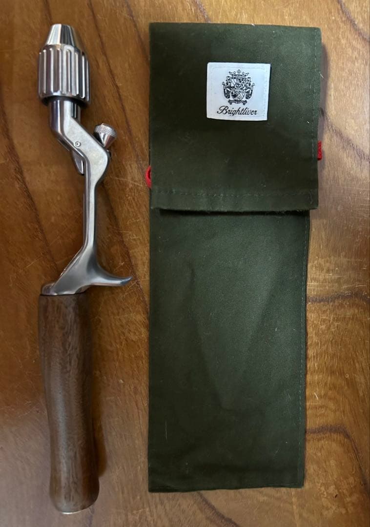 ブライトリバー　『シングルウォールナットウッド・グリップ』