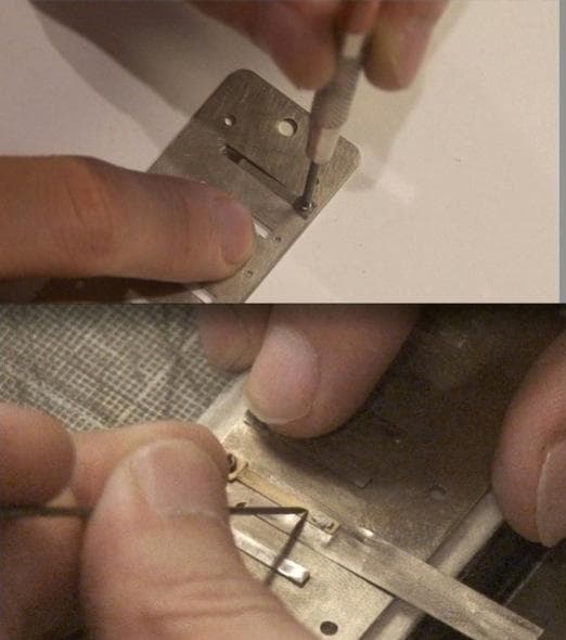 ハーモニカ　修理工具セット