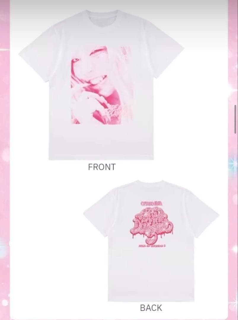 ちゃんみな AREA OF DIAMOND3 Tシャツ Mサイズ
